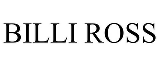 BILLI ROSS