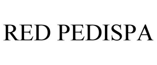 RED PEDISPA