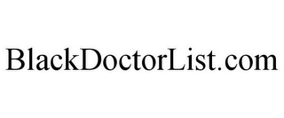 BLACKDOCTORLIST.COM