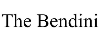 THE BENDINI