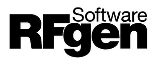 RFGEN SOFTWARE