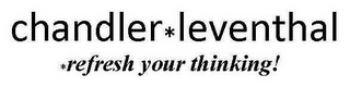 CHANDLER LEVENTHAL REFRESH YOUR THINKING!