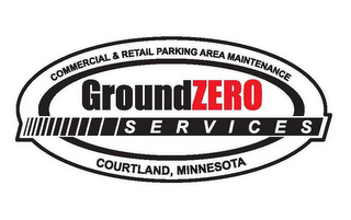 COMMERCIAL AND RETAIL PARKING AREA MAINTENANCE GROUNDZERO SERVICES COURTLAND, MINNESOTA