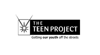 THE TEEN PROJECT GETTING OUR YOUTH OFF THE STREETS