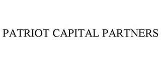 PATRIOT CAPITAL PARTNERS