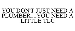 YOU DON'T JUST NEED A PLUMBER....YOU NEED A LITTLE TLC