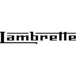 LAMBRETTE