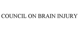 COUNCIL ON BRAIN INJURY