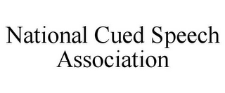 NATIONAL CUED SPEECH ASSOCIATION