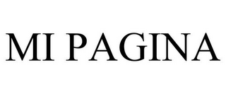 MI PAGINA