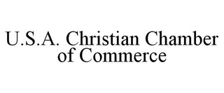 U.S.A. CHRISTIAN CHAMBER OF COMMERCE