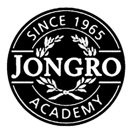 JONGRO ACADEMY SINCE 1965