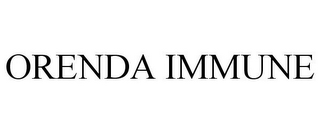 ORENDA IMMUNE