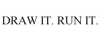 DRAW IT. RUN IT.