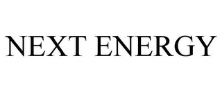 NEXT ENERGY