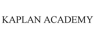 KAPLAN ACADEMY