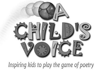 A CHID'S VOICE INSPIRING KIDS TO PLAY THE GAME OF POETRY