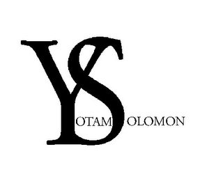 YS YOTAM SOLOMON