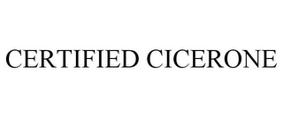 CERTIFIED CICERONE