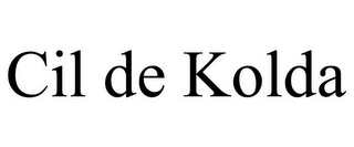 CIL DE KOLDA