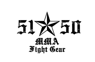51 50 MMA FIGHT GEAR
