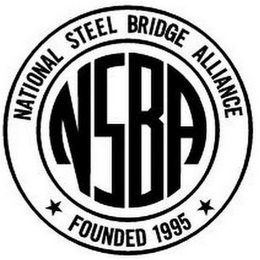 NSBA NATIONAL STEEL BRIDGE ALLIANCE FOUNDED 1995