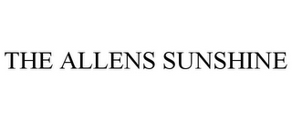 THE ALLENS SUNSHINE