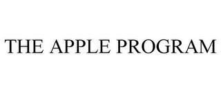 THE APPLE PROGRAM