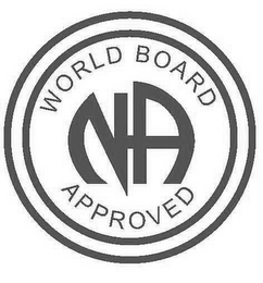 NA WORLD BOARD APPROVED