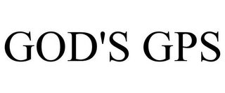 GOD'S GPS