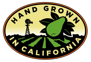 HAND GROWN IN CALIFORNIA