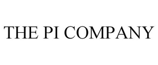 THE PI COMPANY