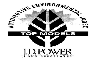 AUTOMOTIVE ENVIRONMENTAL INDEX TOP MODELS J.D. POWER AND ASSOCIATES