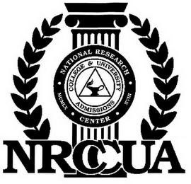 NRCCUA · MCMLX · NATIONAL RESEARCH · CENTER · XVIII COLLEGE & UNIVERSITY ADMISSIONS