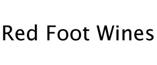 RED FOOT WINES