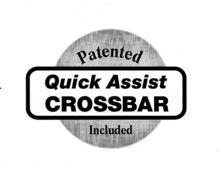 QUICK ASSIST CROSSBAR PATENTED INCLUDED