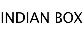 INDIAN BOX