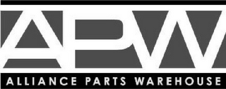 APW ALLIANCE PARTS WAREHOUSE