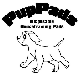 PUPPADS DISPOSABLE HOUSETRAINING PADS