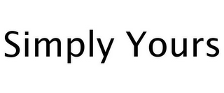 SIMPLY YOURS