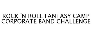 ROCK 'N ROLL FANTASY CAMP CORPORATE BAND CHALLENGE