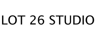 LOT 26 STUDIO