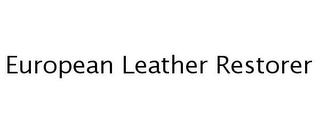 EUROPEAN LEATHER RESTORER