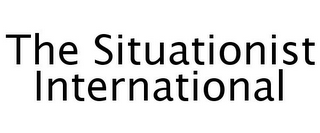 THE SITUATIONIST INTERNATIONAL