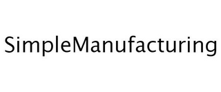 SIMPLEMANUFACTURING