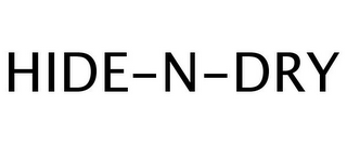 HIDE-N-DRY