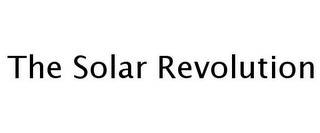 THE SOLAR REVOLUTION