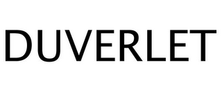 DUVERLET