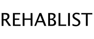 REHABLIST