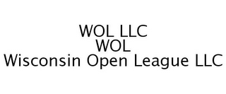 WOL LLC WOL WISCONSIN OPEN LEAGUE LLC